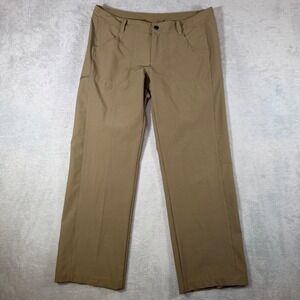 Patagonia Womens 8 Quandary Hiking Pants Ash Tan Straight Leg STY21210‎ SP15